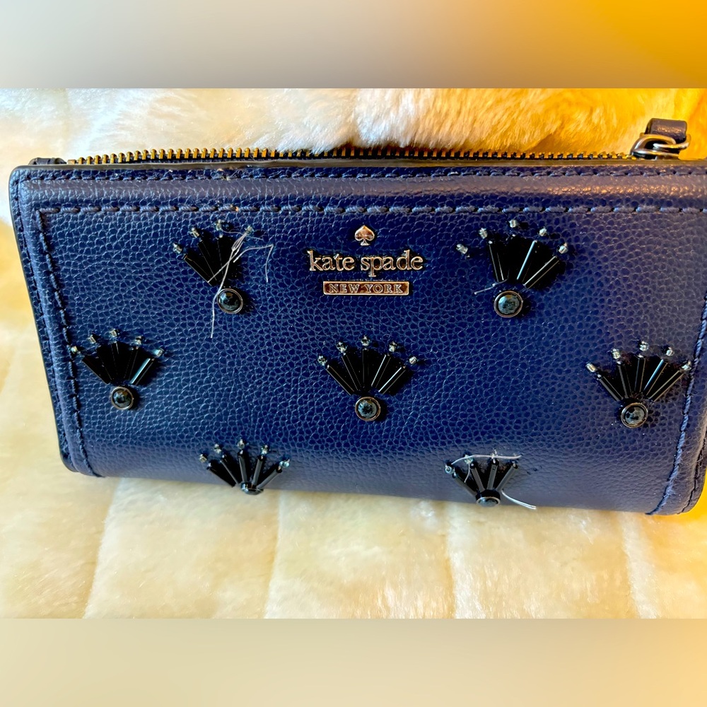 Kate Spade Blue Wallet